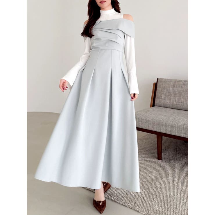 ビスチェオープンレイヤードワンピース | dazzlin | 詳細画像14 