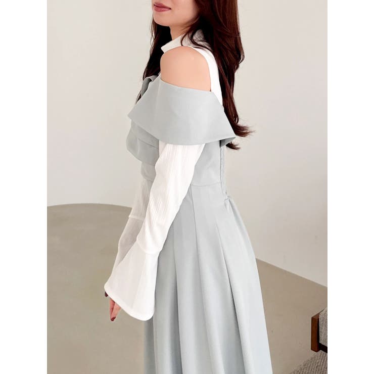 ビスチェオープンレイヤードワンピース | dazzlin | 詳細画像19 