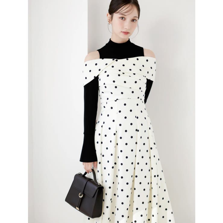 ビスチェオープンレイヤードワンピース | dazzlin | 詳細画像2 