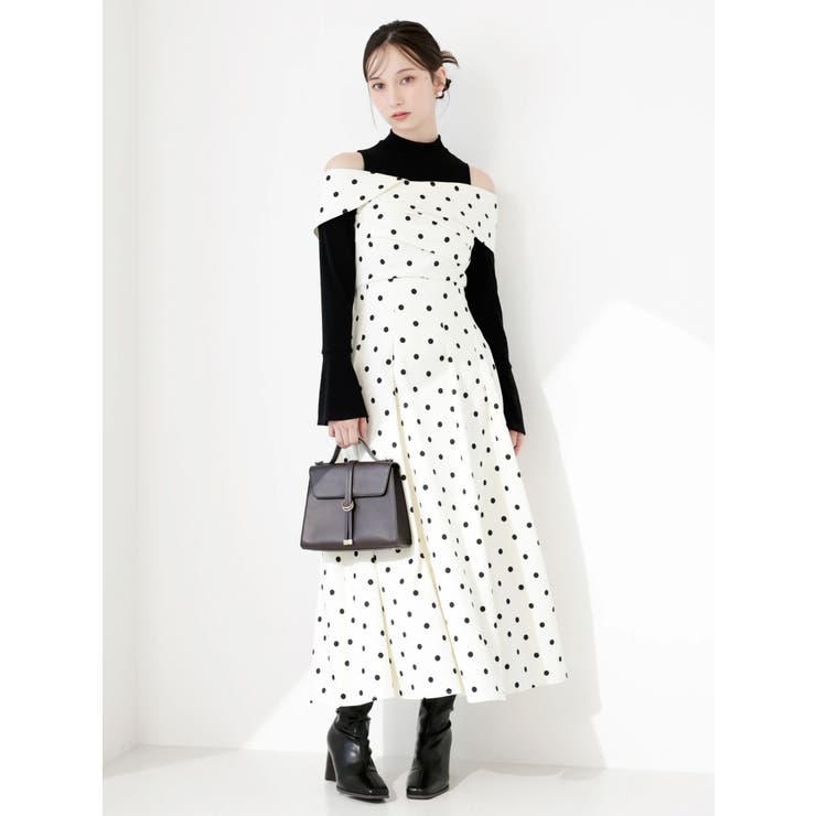 ビスチェオープンレイヤードワンピース | dazzlin | 詳細画像3 