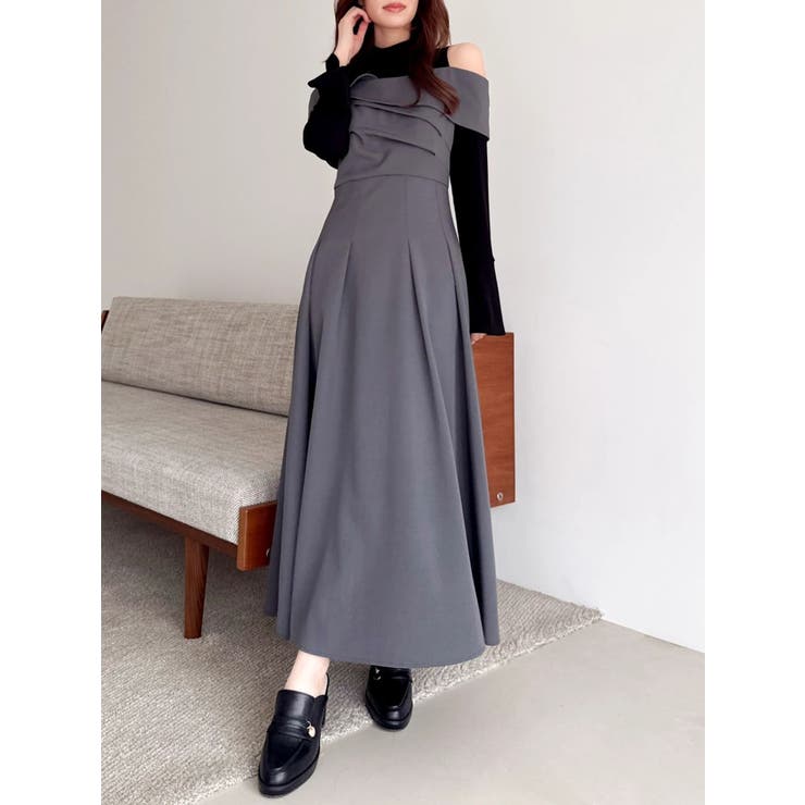 ビスチェオープンレイヤードワンピース | dazzlin | 詳細画像8 