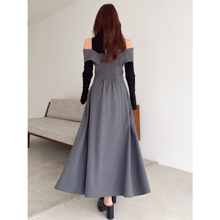 ビスチェオープンレイヤードワンピース | dazzlin | 詳細画像9 