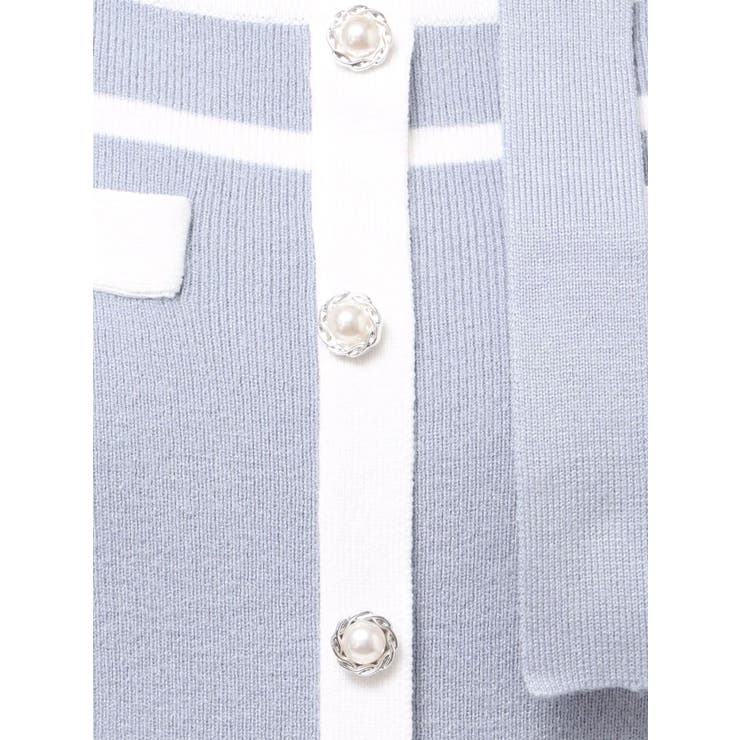 バイカラーニットワンピース | dazzlin | 詳細画像43 