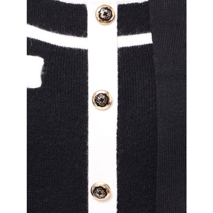 バイカラーニットワンピース | dazzlin | 詳細画像44 