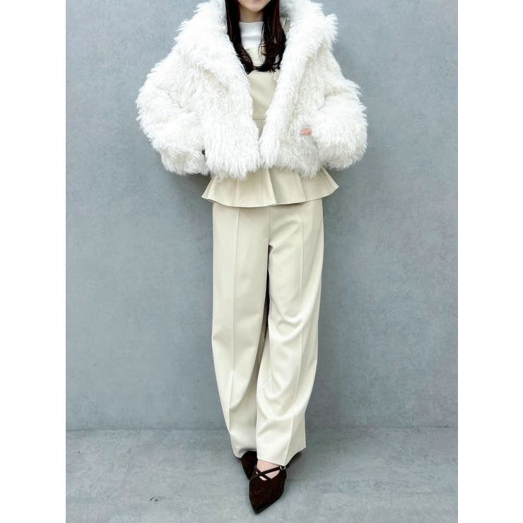 ショルダーリボンペプラムオールイン | dazzlin | 詳細画像18 