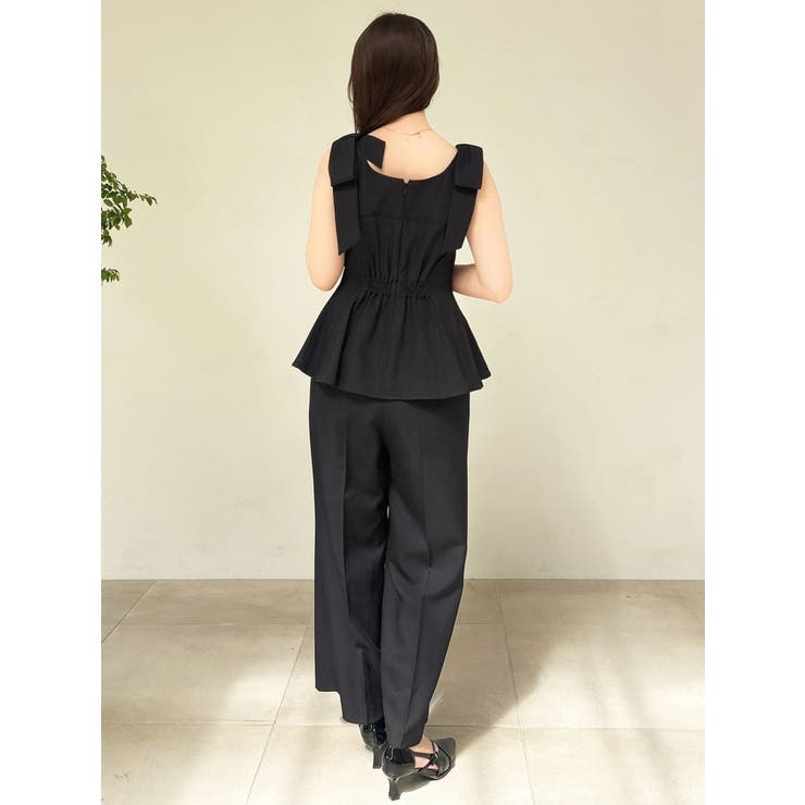 ショルダーリボンペプラムオールイン | dazzlin | 詳細画像27 