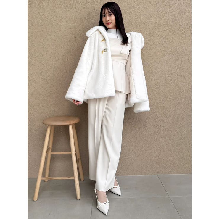 ショルダーリボンペプラムオールイン | dazzlin | 詳細画像32 