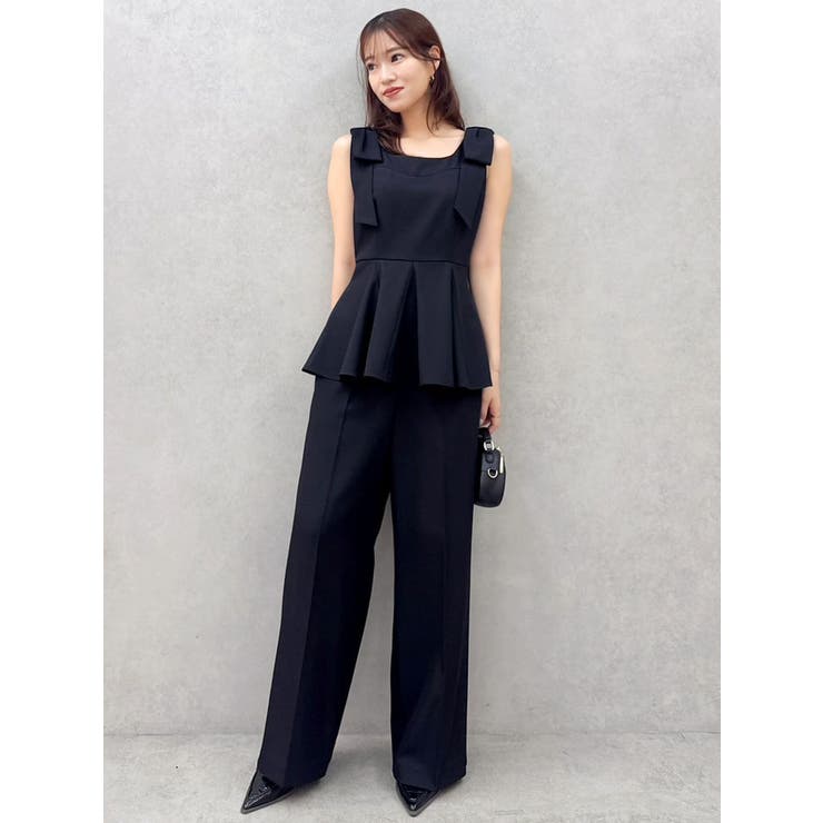 ショルダーリボンペプラムオールイン | dazzlin | 詳細画像8 