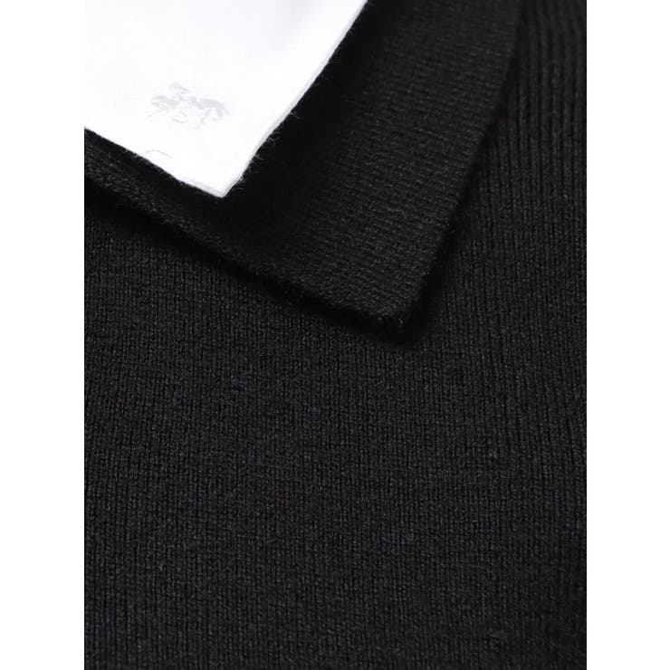 シャツレイヤードニットミニワンピース ※BEIGE WEB限定カラー | dazzlin | 詳細画像41 