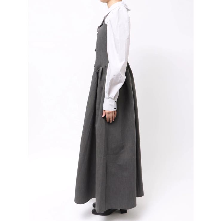 【久間田琳加コラボ】シャツベアドッキングワンピース | dazzlin | 詳細画像35 