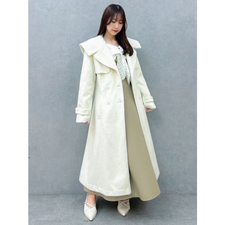 スカーフリボンフレアワンピース | dazzlin | 詳細画像32 