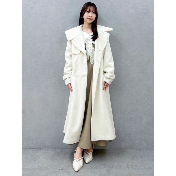 スカーフリボンフレアワンピース | dazzlin | 詳細画像34 