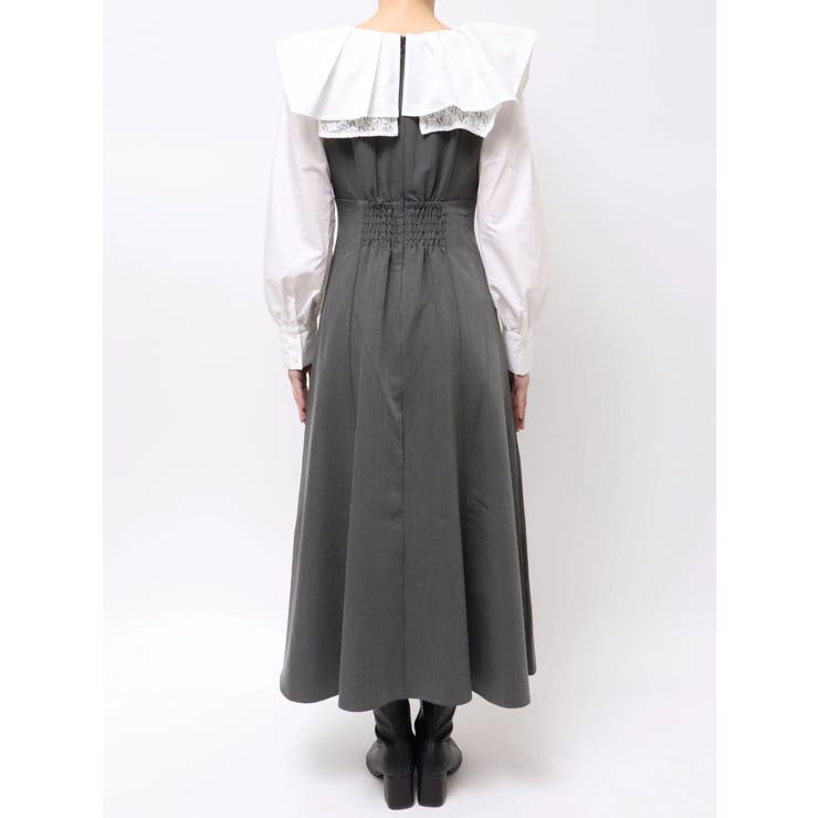 スカーフリボンフレアワンピース | dazzlin | 詳細画像45 