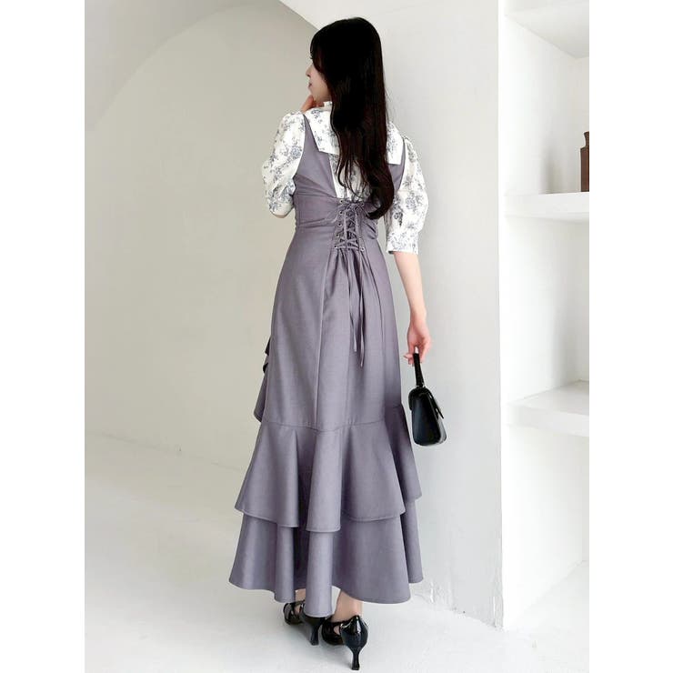 レイヤードライクコルセットワンピース | dazzlin | 詳細画像10 