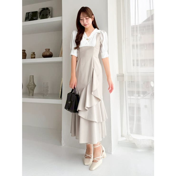 レイヤードライクコルセットワンピース | dazzlin | 詳細画像14 