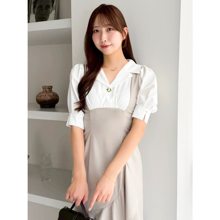 レイヤードライクコルセットワンピース | dazzlin | 詳細画像15 