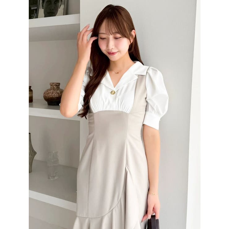 レイヤードライクコルセットワンピース | dazzlin | 詳細画像16 