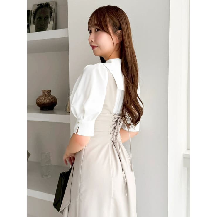 レイヤードライクコルセットワンピース | dazzlin | 詳細画像17 