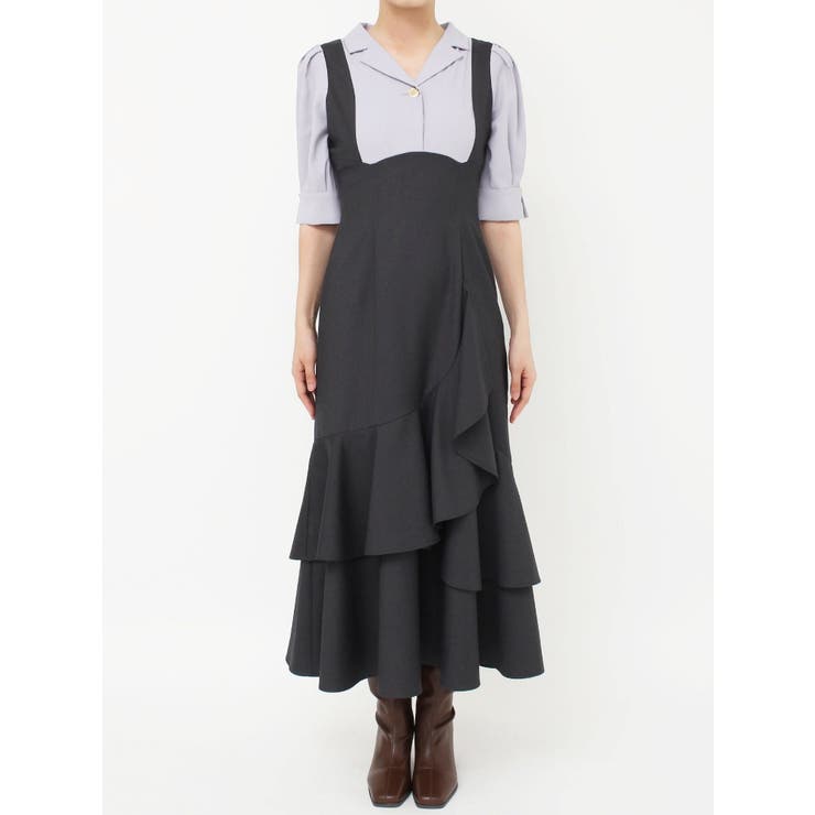 レイヤードライクコルセットワンピース | dazzlin | 詳細画像18 