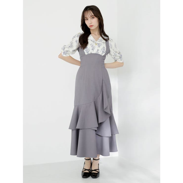 レイヤードライクコルセットワンピース | dazzlin | 詳細画像3 