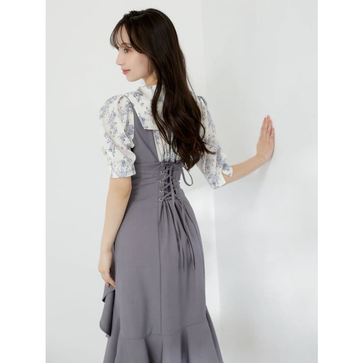 レイヤードライクコルセットワンピース | dazzlin | 詳細画像4 