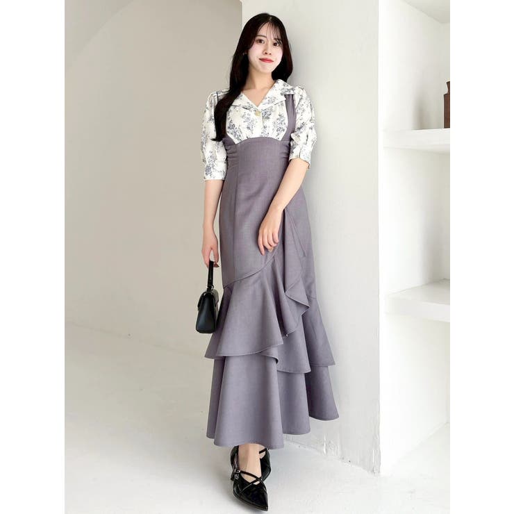 レイヤードライクコルセットワンピース | dazzlin | 詳細画像7 