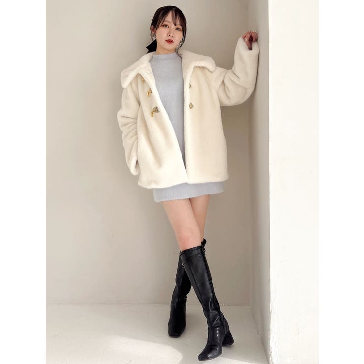 【WEB限定】オープンショルダーミニワンピース | dazzlin | 詳細画像29 