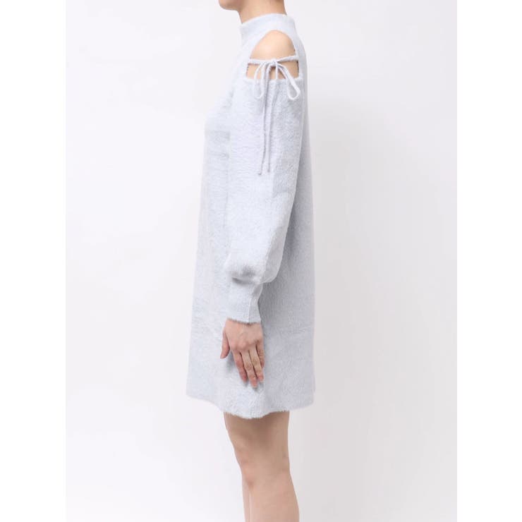 【WEB限定】オープンショルダーミニワンピース | dazzlin | 詳細画像32 