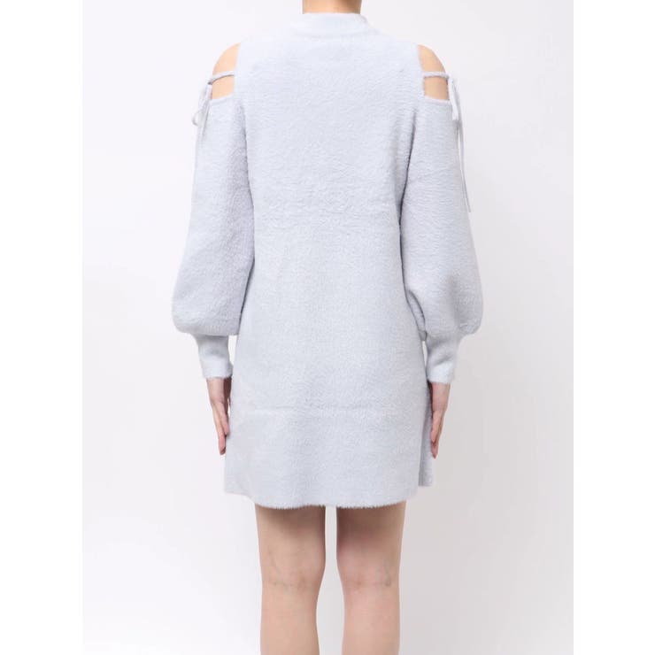 【WEB限定】オープンショルダーミニワンピース | dazzlin | 詳細画像33 