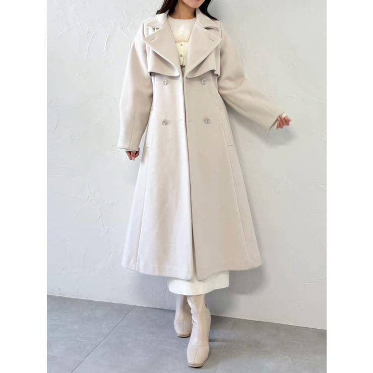 【追加生産分】オフショルファードッキングニットワンピース | dazzlin | 詳細画像15 