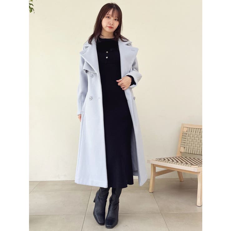 【追加生産分】オフショルファードッキングニットワンピース | dazzlin | 詳細画像36 