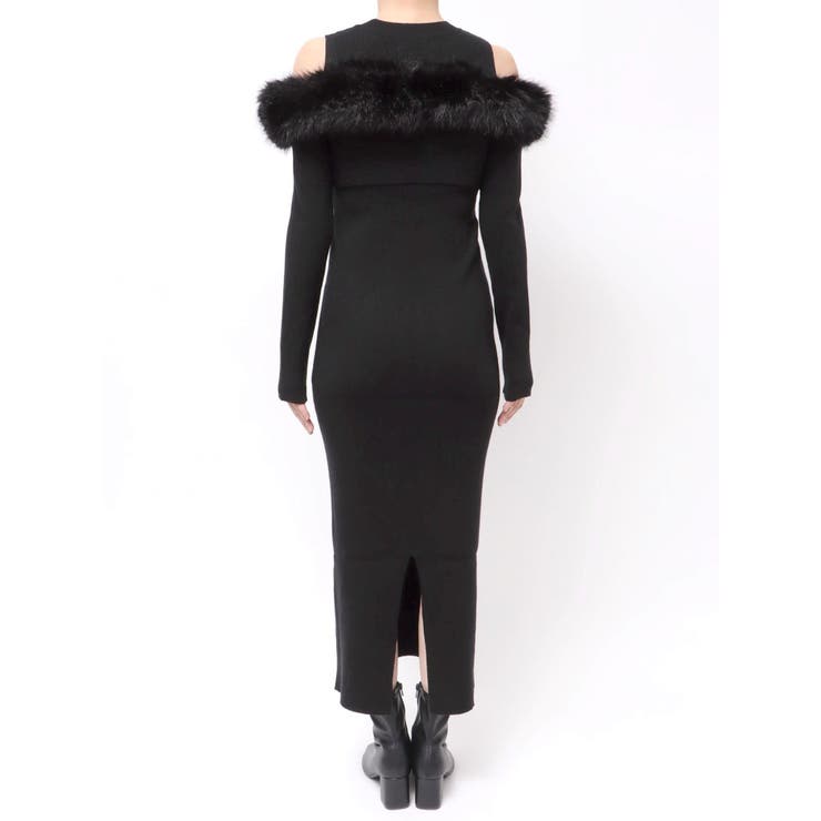 【追加生産分】オフショルファードッキングニットワンピース | dazzlin | 詳細画像39 