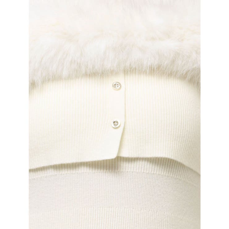 【追加生産分】オフショルファードッキングニットワンピース | dazzlin | 詳細画像44 