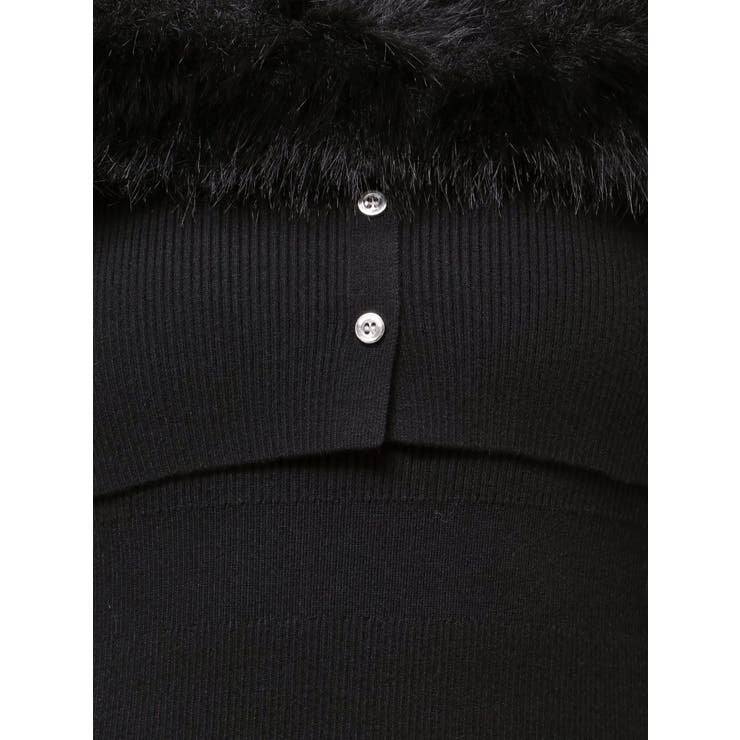 【追加生産分】オフショルファードッキングニットワンピース | dazzlin | 詳細画像46 