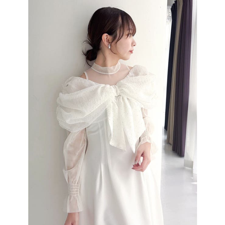 【追加生産分】ビッグリボンドレス | dazzlin | 詳細画像11 