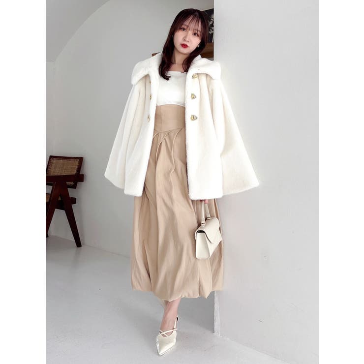 カットドッキングタックバルーンワンピース | dazzlin | 詳細画像30 