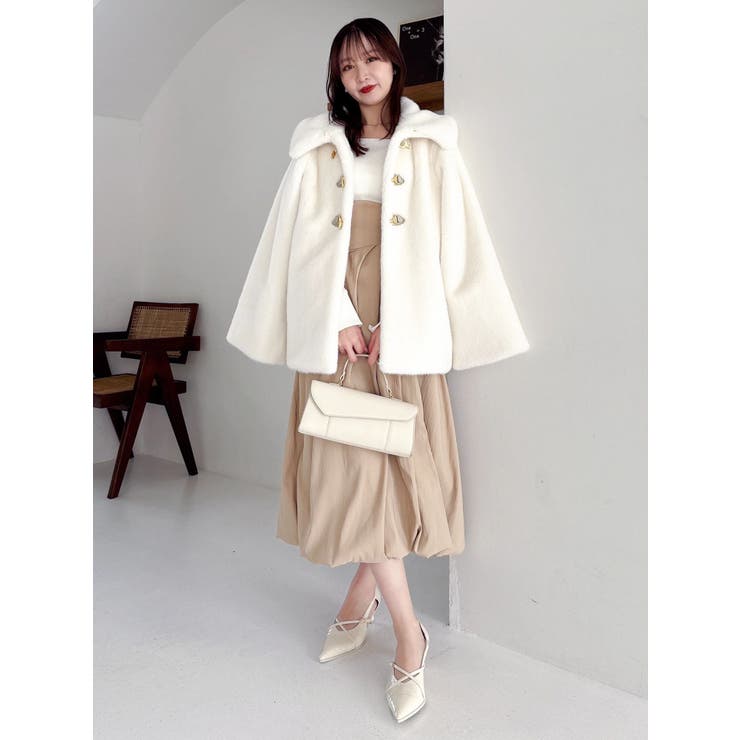 カットドッキングタックバルーンワンピース | dazzlin | 詳細画像31 