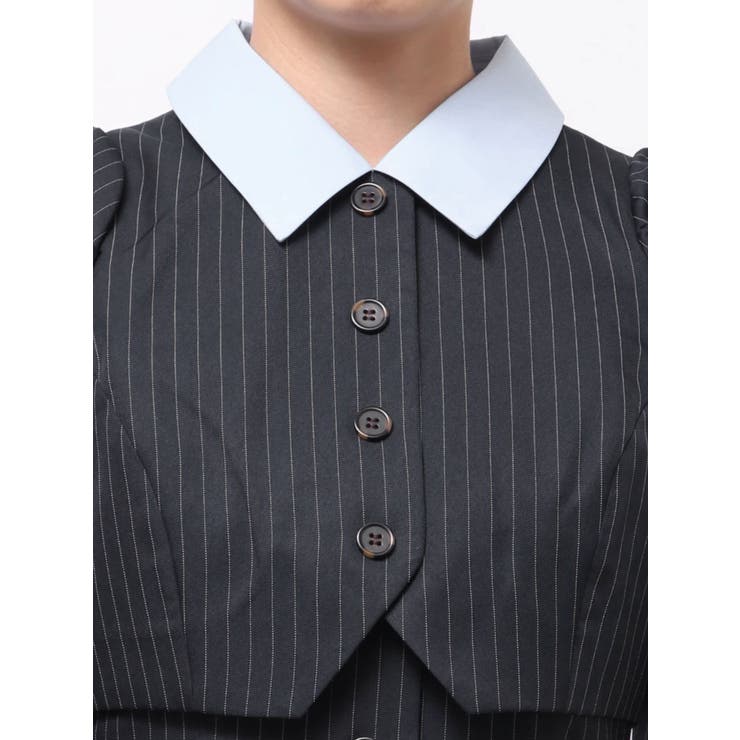 パフスリーブレイヤードミニワンピース | dazzlin | 詳細画像41 