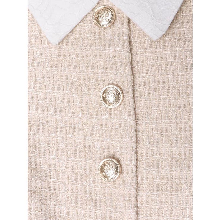 パフスリーブレイヤードミニワンピース | dazzlin | 詳細画像48 