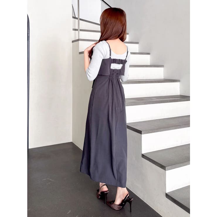 リボンデザインIラインワンピース | dazzlin | 詳細画像23 