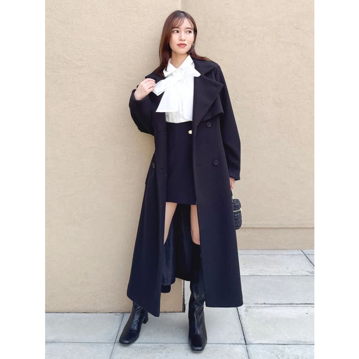 2WAYボウタイタックペプラムブラウスⅡ | dazzlin | 詳細画像18 