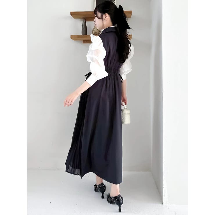 2WAYボウタイタックペプラムブラウスⅡ | dazzlin | 詳細画像27 