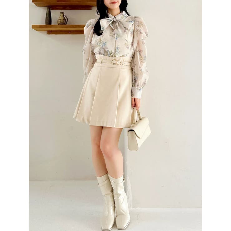 2WAYボウタイタックペプラムブラウスⅡ | dazzlin | 詳細画像36 