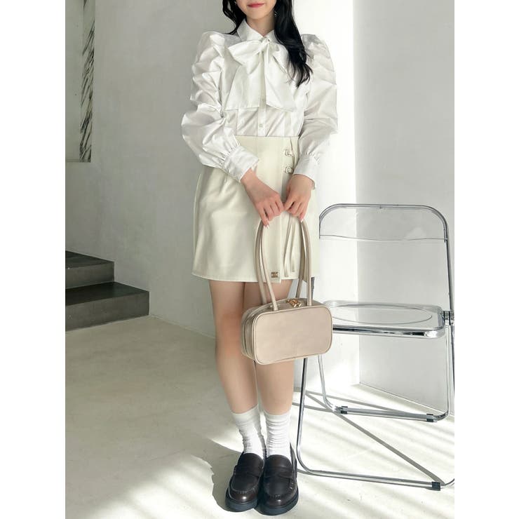 2WAYボウタイタックペプラムブラウスⅡ | dazzlin | 詳細画像42 