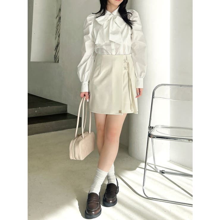 2WAYボウタイタックペプラムブラウスⅡ | dazzlin | 詳細画像43 