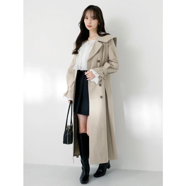 シアーウェーブフリルブラウス | dazzlin | 詳細画像6 