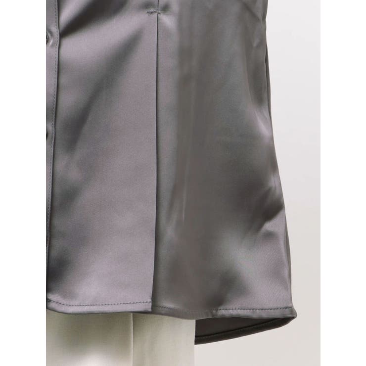 【久間田琳加コラボ】サテンオフショルシャツ | dazzlin | 詳細画像35 