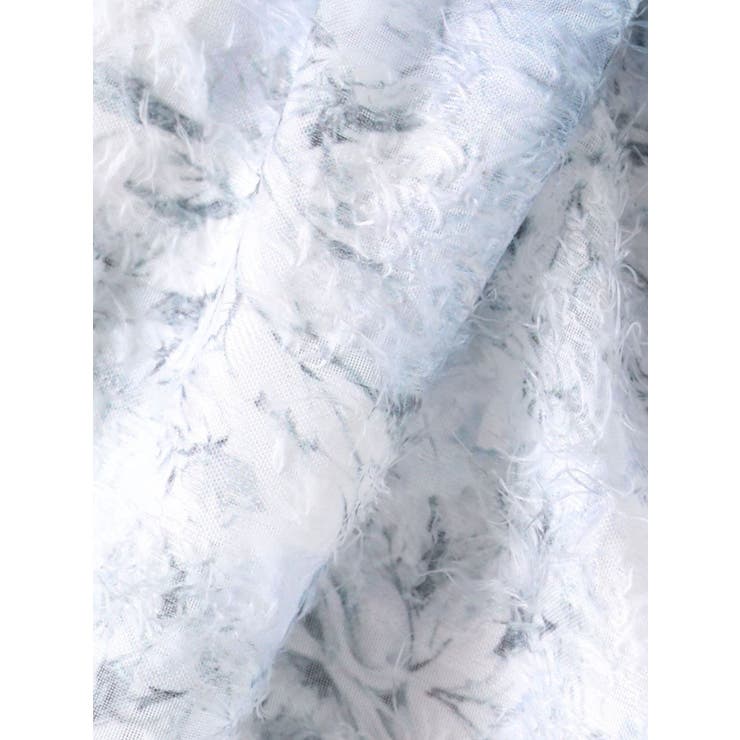 ヘアリーフラワーシフォンブラウス | dazzlin | 詳細画像36 