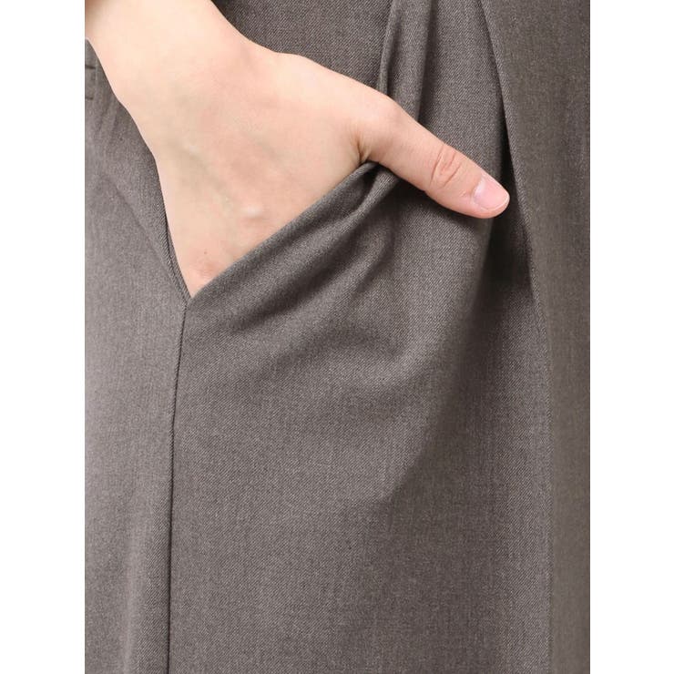 【久間田琳加コラボ】サイドベルトストレートスラックスパンツ | dazzlin | 詳細画像31 