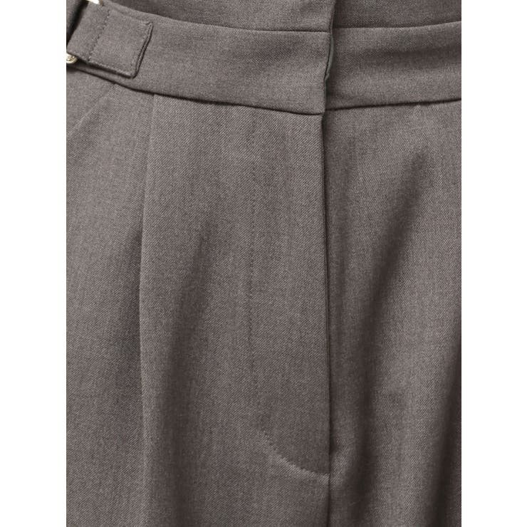 【久間田琳加コラボ】サイドベルトストレートスラックスパンツ | dazzlin | 詳細画像37 